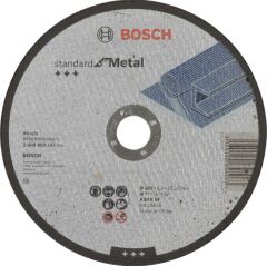 Bosch Standard Seri Metal İçin Düz Kesme Diski 180x3.0mm
