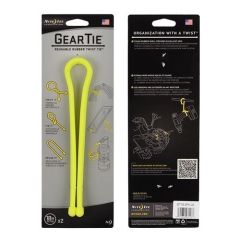 Nite Ize Gear Tie 45.7 cm 2li Paket-Neon Sarı
