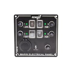Remkay 12V İzoleli Çakmaklı Switch Panel