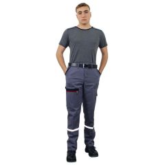 Persmont HK-PP04Y Gri Harman Karışım Plus Yazlık Pantolon