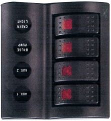 Bfy Switch Panel Otomatik Sigortalı Işıklı - B.S