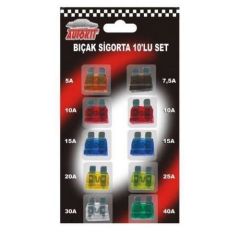 10LU BIÇAK SİGORTA SETİ - AUTOKİT