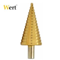 Wert W3501 Kademeli Saç Delme Ucu 4-32mm