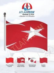 Atlantech Türk Bayrağı 20x30cm