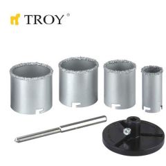 Troy T27406 Tungsten Karpit Uçlu Delici Set 6 Parça