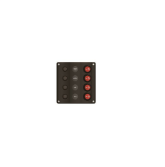 AAA Ledli Switch Panel 4lü