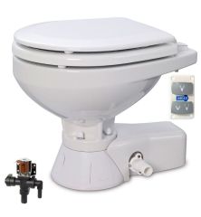 Jabsco 37045-3092 Küçük Taş Elektrikli Sessiz Tuvalet Selenoid Beslemeli 12v
