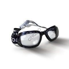 Deri Kask + Gözlük