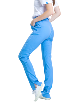 BASIC- Kadın Likralı Buz Mavi Pantolon
