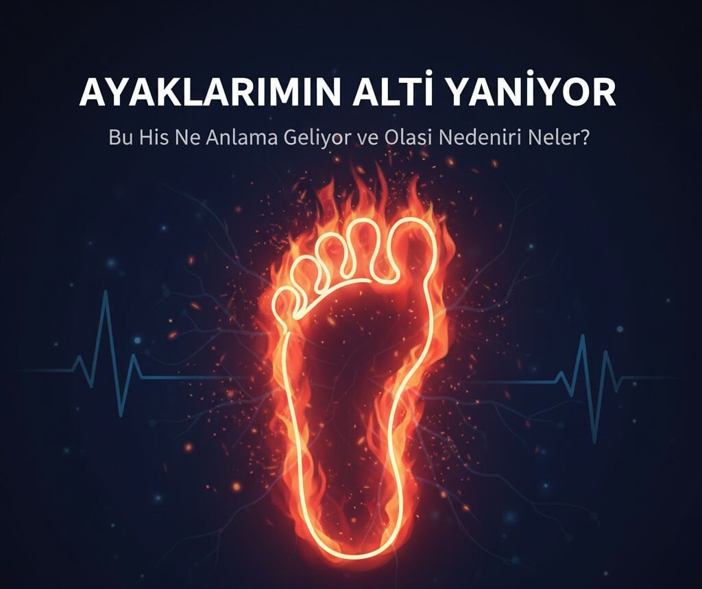 Ayaklarımın altı yanıyor