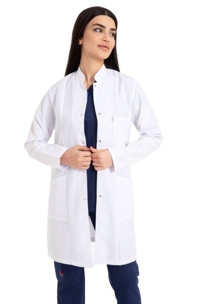 Bayan Beyaz ,Hakim Y. Alpaka Önlük Doktor, Öğretmen, Öğrenci Bp02