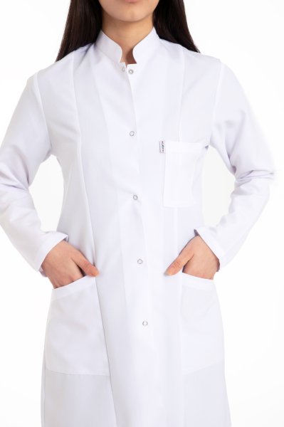 Bayan Beyaz ,Hakim Y. Alpaka Önlük Doktor, Öğretmen, Öğrenci Bp02