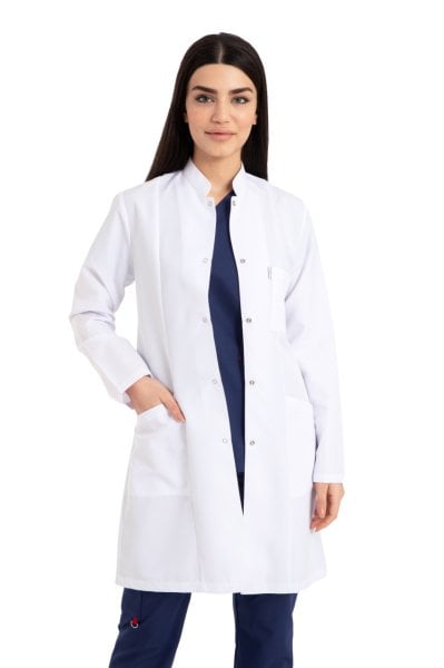 Bayan Beyaz ,Hakim Y. Alpaka Önlük Doktor, Öğretmen, Öğrenci Bp02