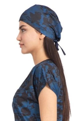 LABOR DRY TOUCH Cerrahi Bone - Mavi Kamuflaj - Kadın ve Erkek
