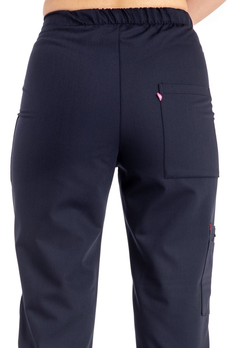 Dr. Elastik Likralı Bayan Cerrahi Nöbet Takımı Lacivert