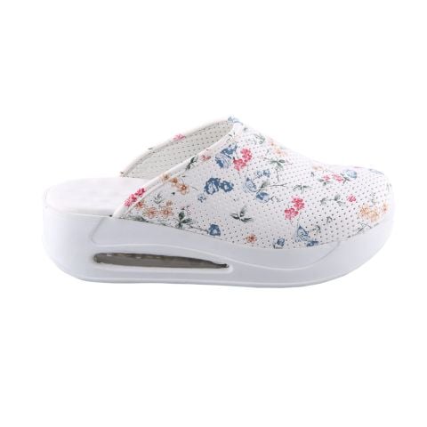 Sabo Terlik Kadın Menekşe Çiçekli Labor Hava Taban - Air Max - Seri Soru