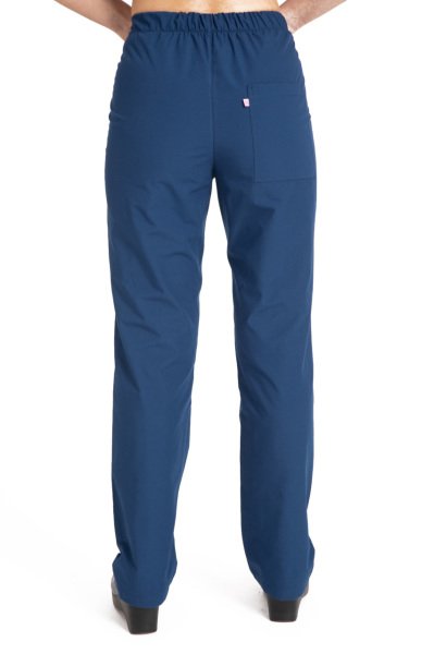Tesettür hemşire forması terikoton kumaş tst-04 48/3XL Özel Sipariş - İndigo(Petrol Mavi)