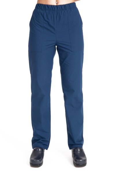Tesettür hemşire forması terikoton kumaş tst-04 48/3XL Özel Sipariş - İndigo(Petrol Mavi)