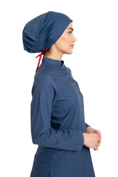 Tesettür cerrahi forma likralı pamuklu kot kumaş Tst-03