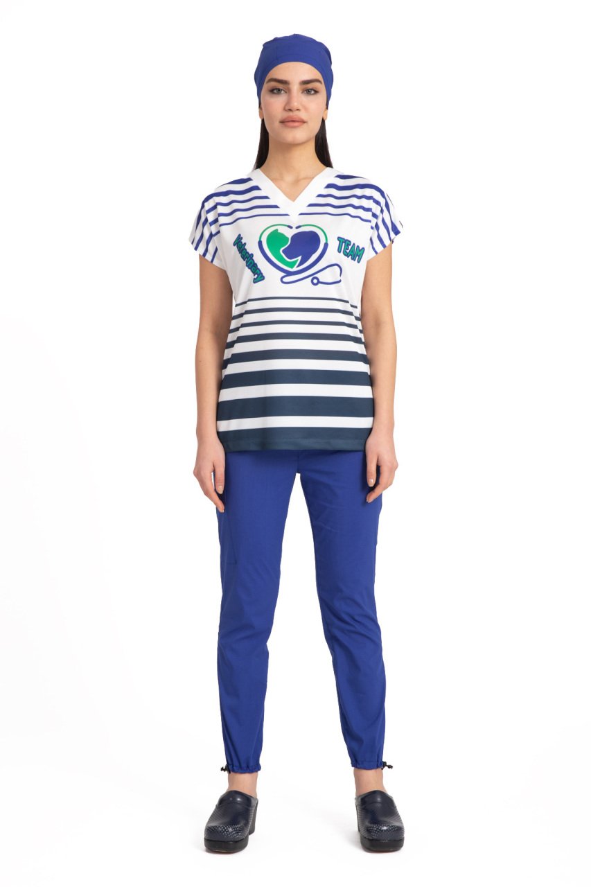 Veteriner Hekim Forması Kadın Tek Üst No:60