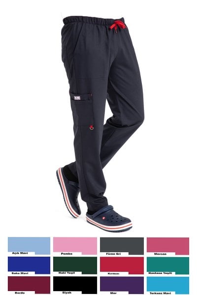 Dr Elastik Pantolon Erkek Likralı Kumaş 44-2XS - Siyah