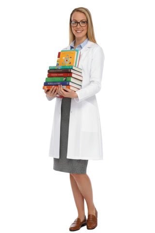Öğretmen Önlüğü Beyaz Bayan Model Bp-01