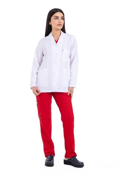 Bayan Beyaz Doktor Önlük Bc-01