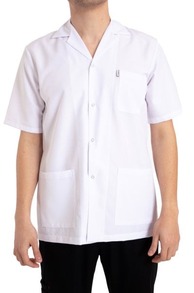 Doktor Önlük Erkek Kısa Kollu Ec-01 64-6XL Özel Üretim