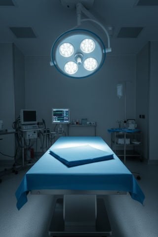 Yapışkan bantlı delikli örtü 75*75cm steril paket