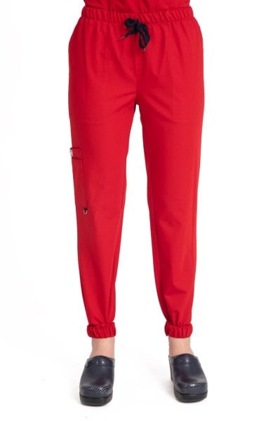 Kadın Dr. Jogger Scrubs Pantolon | Esnek Likralı Terikoton Tek Alt | LABOR