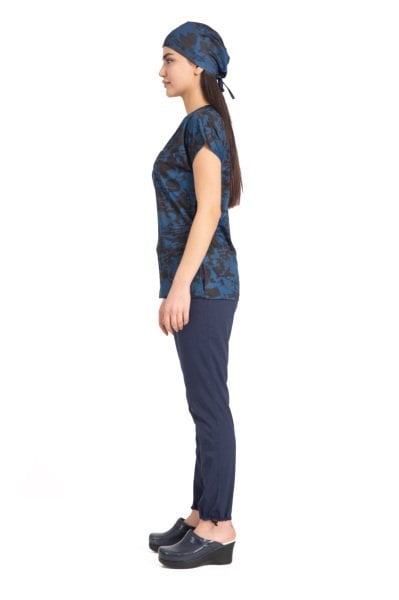 Desenli Tek Üst Bayan Model 23 Dry Touch Kumaş