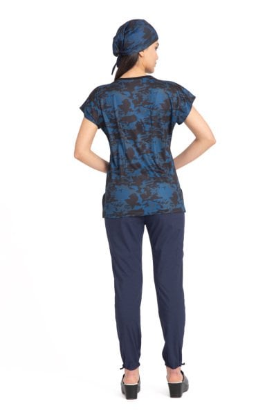 Desenli Tek Üst Bayan Model 23 Dry Touch Kumaş