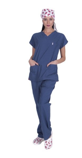 Dr Greys Model Forma Kadın Cerrahi Takım Tüm Terikoton Renkleri