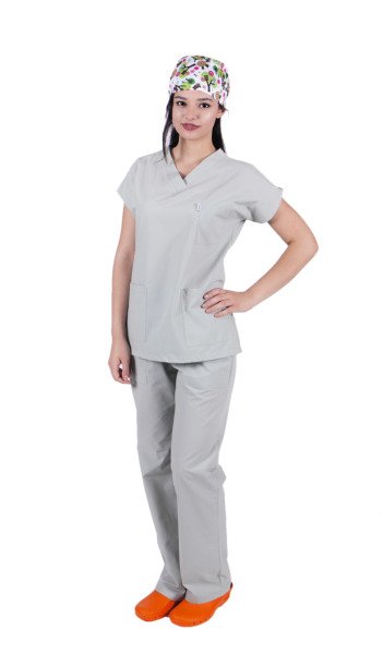 Dr Greys Model Forma Kadın Cerrahi Takım Tüm Terikoton Renkleri