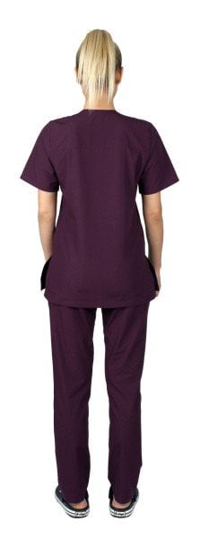 Cerrahi Forma Takımları Kadın Terikoton Kumaş Tüm Renkler 58-8XL Özel Sipariş - MÜRDÜM-39