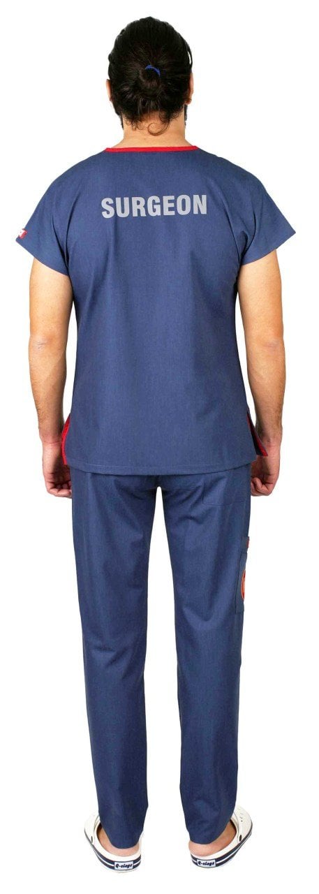 Özel Tasarım Cerrahi Forma Surgeon baskılı