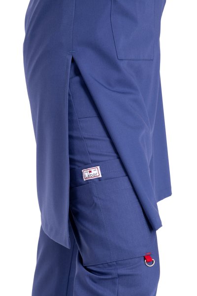 Likralı Pamuklu Tesettür Forma Tst-03 46/XXL - İndigo