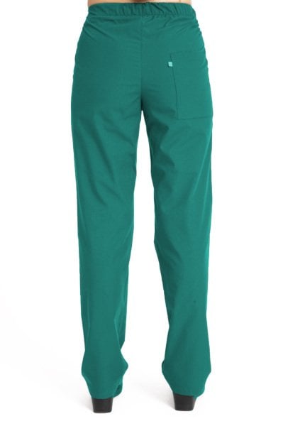 Hemşire Tesettür Terikoton Takım Tst-01 62-10XL Özel Sipariş - Has. Yeşili