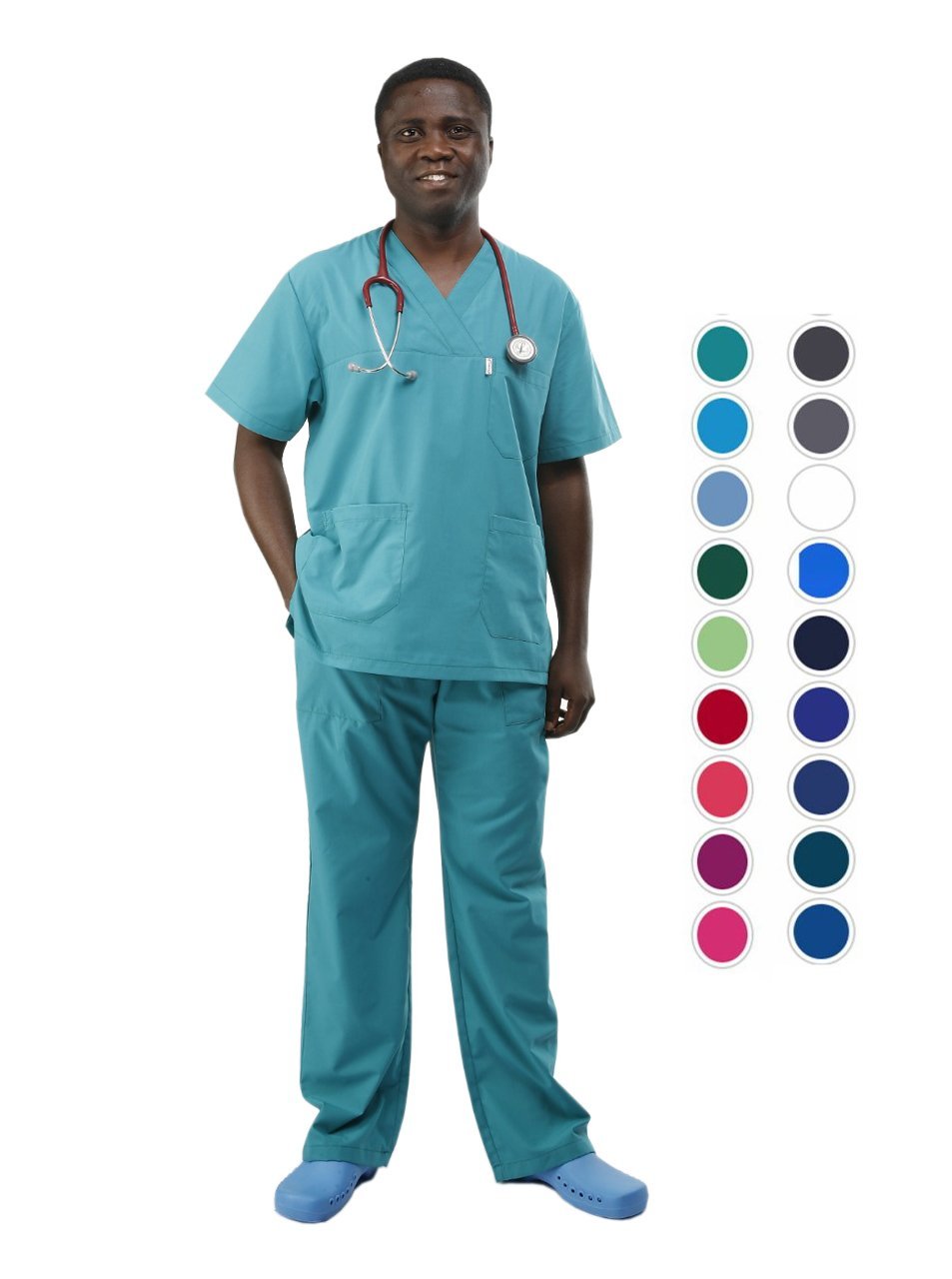 Ameliyathane Takım Erkek Terikotton Kumaş Tüm Renkler