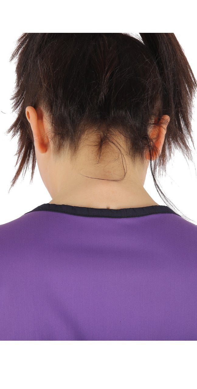 Dr. Elastik Likralı Kadın Cerrahi Scrubs Takımı Mor