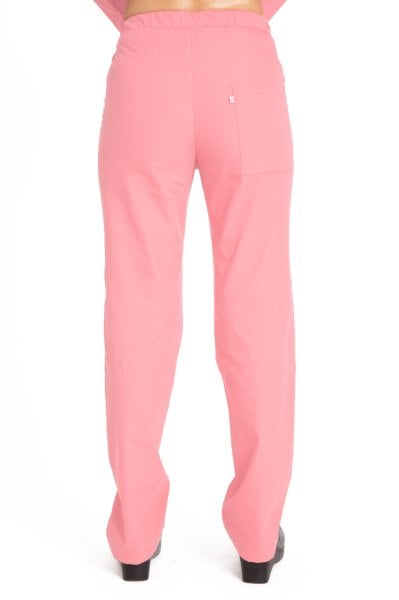 Hemşire Tesettür Terikoton Takım Tst-01 34-XXS - Toz Pembe