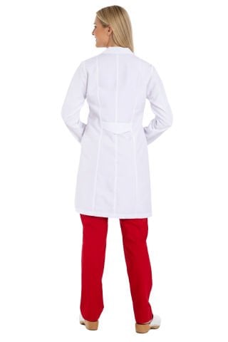 Önlük Bayan Doktor Ceket Yaka Alpaka Kumaş Bp-01-90 cm