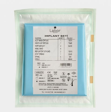 Cerrahi İmplant Seti Steril Diş