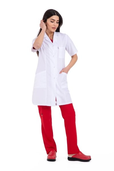 Doktor Önlük Bayan Kısa Kol Bp-06