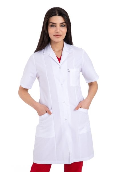 Doktor Önlük Bayan Kısa Kol Bp-06