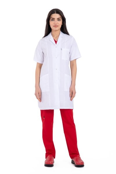 Doktor Önlük Bayan Kısa Kol Bp-06