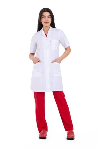 Doktor Önlük Bayan Kısa Kol Bp-06