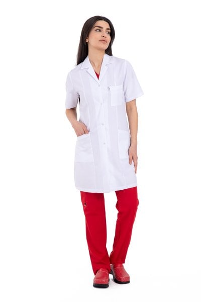 Doktor Önlük Bayan Kısa Kol Bp-06