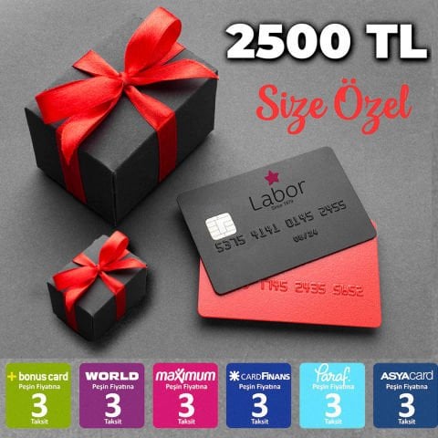 Hediye Kartı 2500 TL