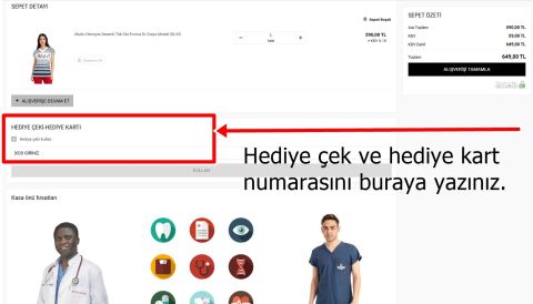 Hediye Kartı 2500 TL